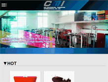 Tablet Screenshot of cmi-mkt.com